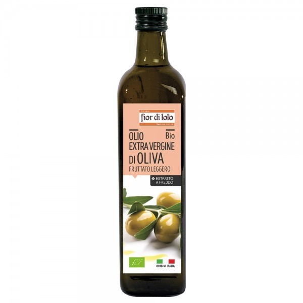 olio extravergine di oliva leggero bio 750ml