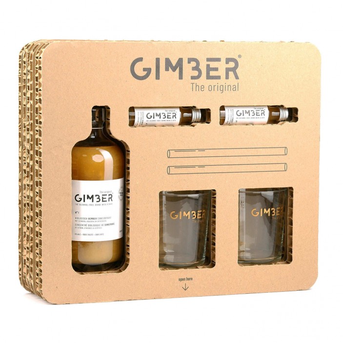 44901 0w0h0 Gimber Giftbox Organic Ginger Drink Concentrate