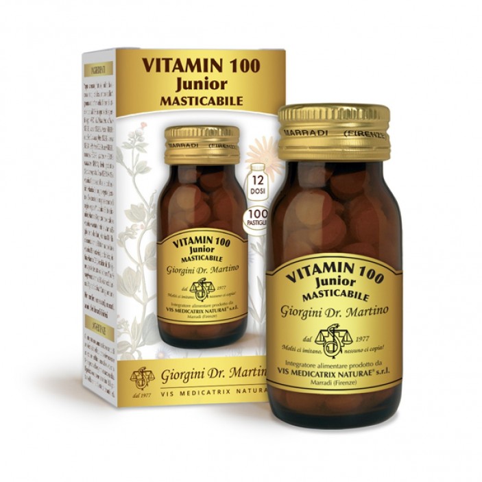 giorgini vitamin 100 junior pastiglie masticabili